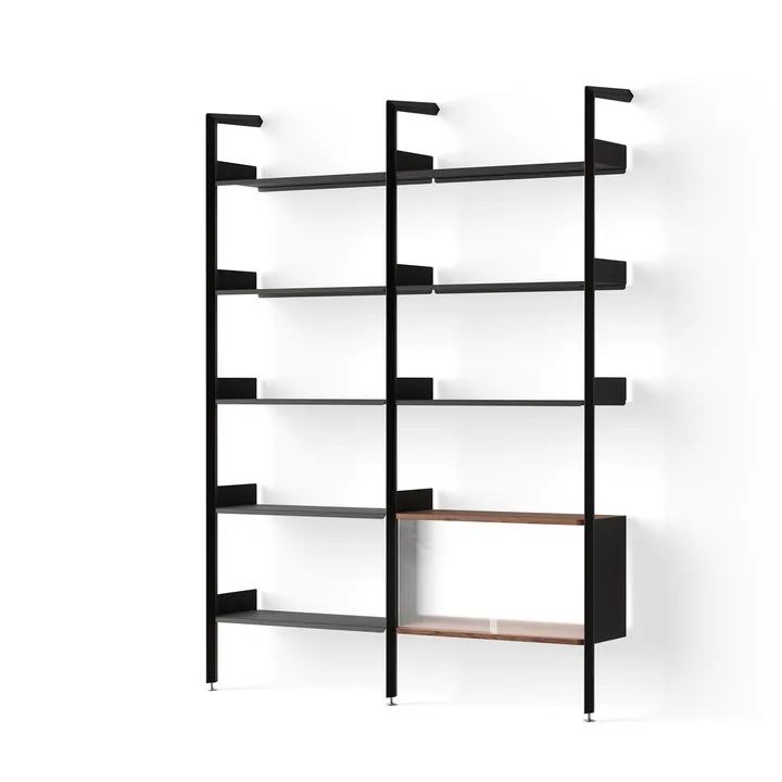 Rombe hylla konfiguration C antracit - &Tradition