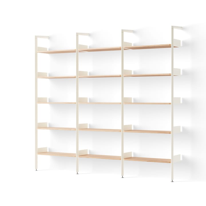 Rombe hylla konfiguration F alabaster-lackad ek - undefined - &Tradition