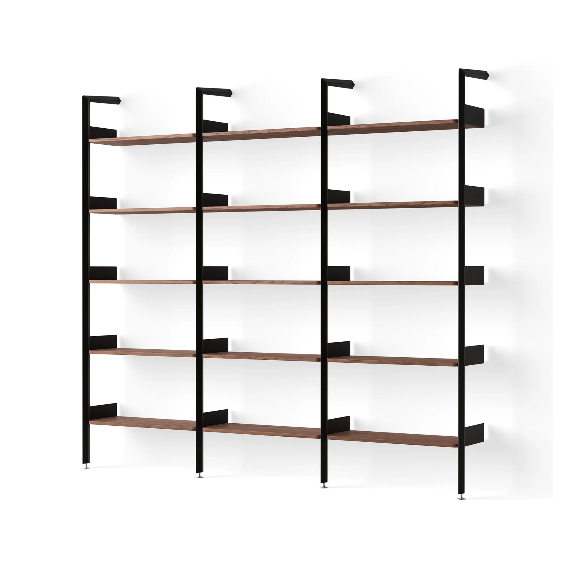 Rombe hylla konfiguration F antracit-lackad valnöt &Tradition