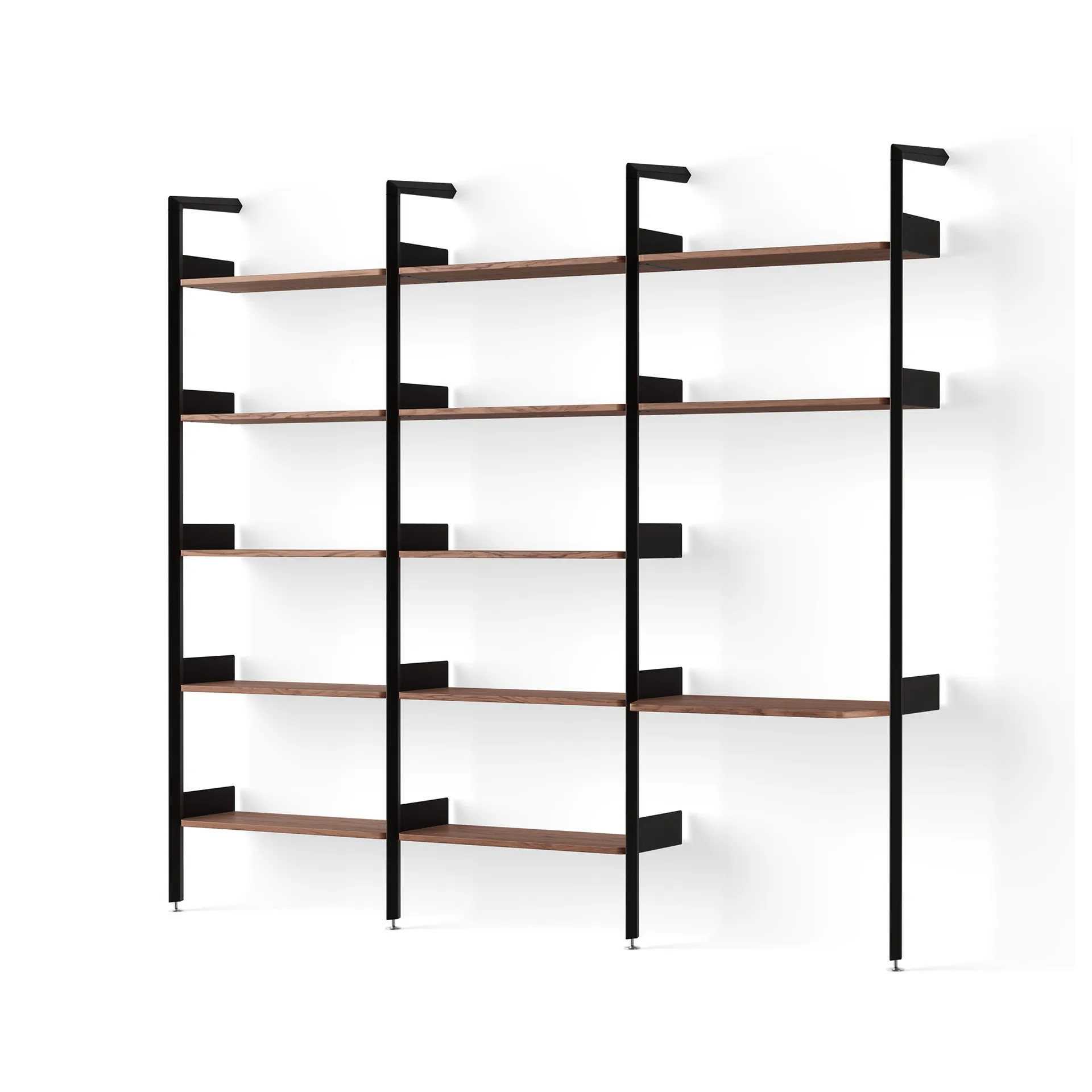 Rombe hylla konfiguration G antracit-lackad valnöt,  &Tradition