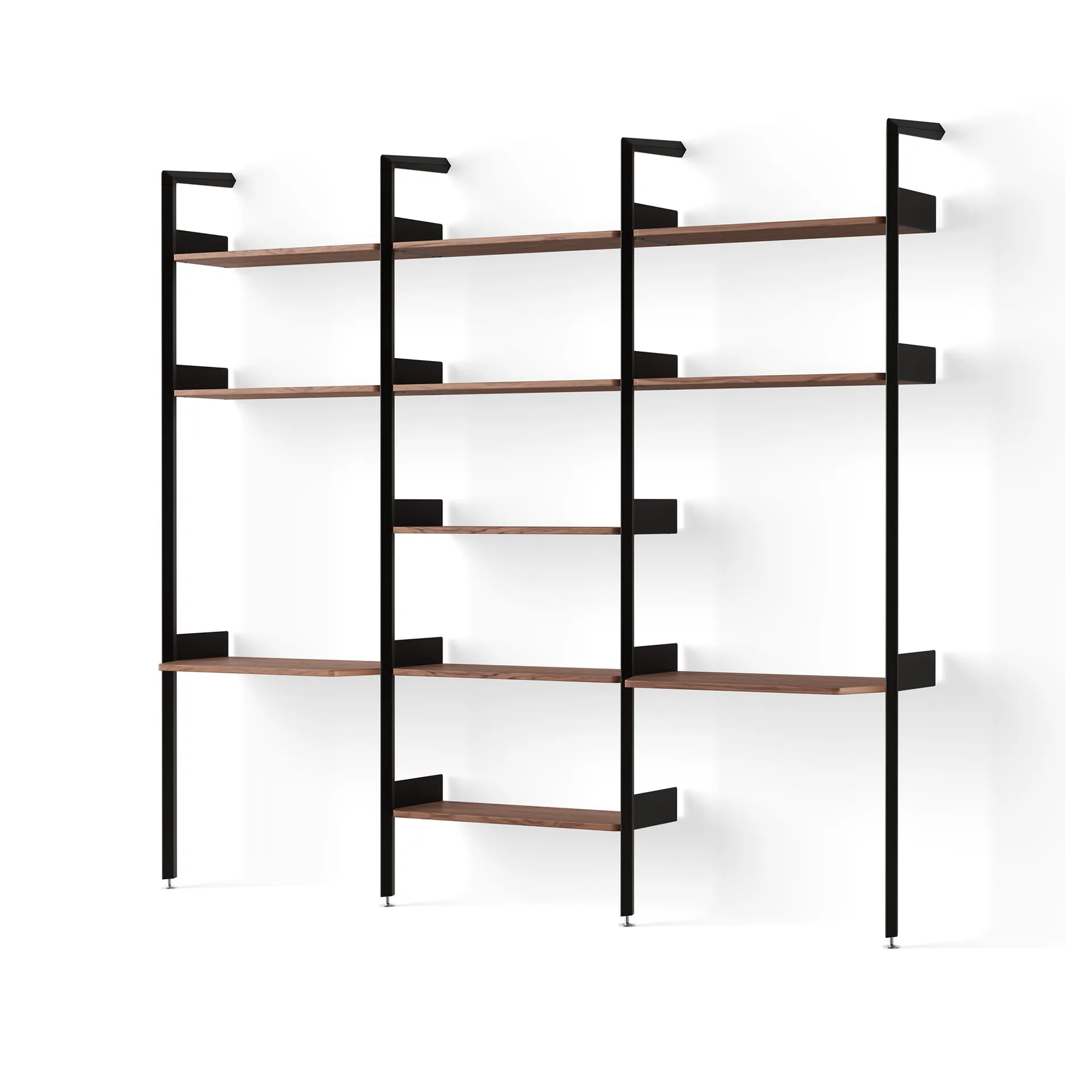 Rombe hylla konfiguration I antracit-lackad valnöt,  &Tradition