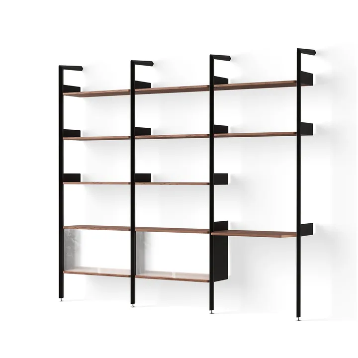 Rombe hylla konfiguration J antracit-lackad valnöt - &Tradition