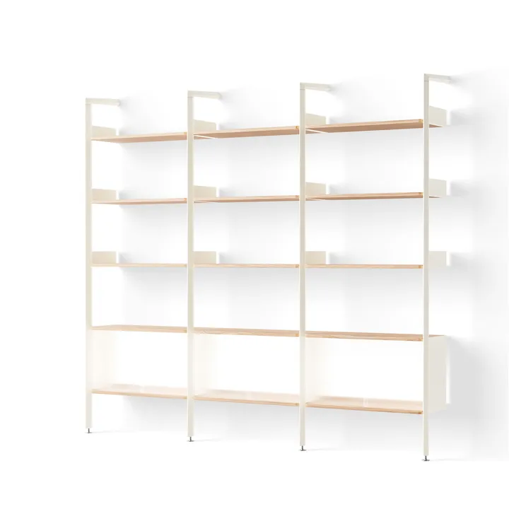 Rombe hylla konfiguration K alabaster-lackad ek - &Tradition