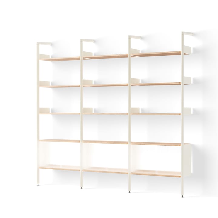 Rombe hylla konfiguration K alabaster-lackad ek - undefined - &Tradition