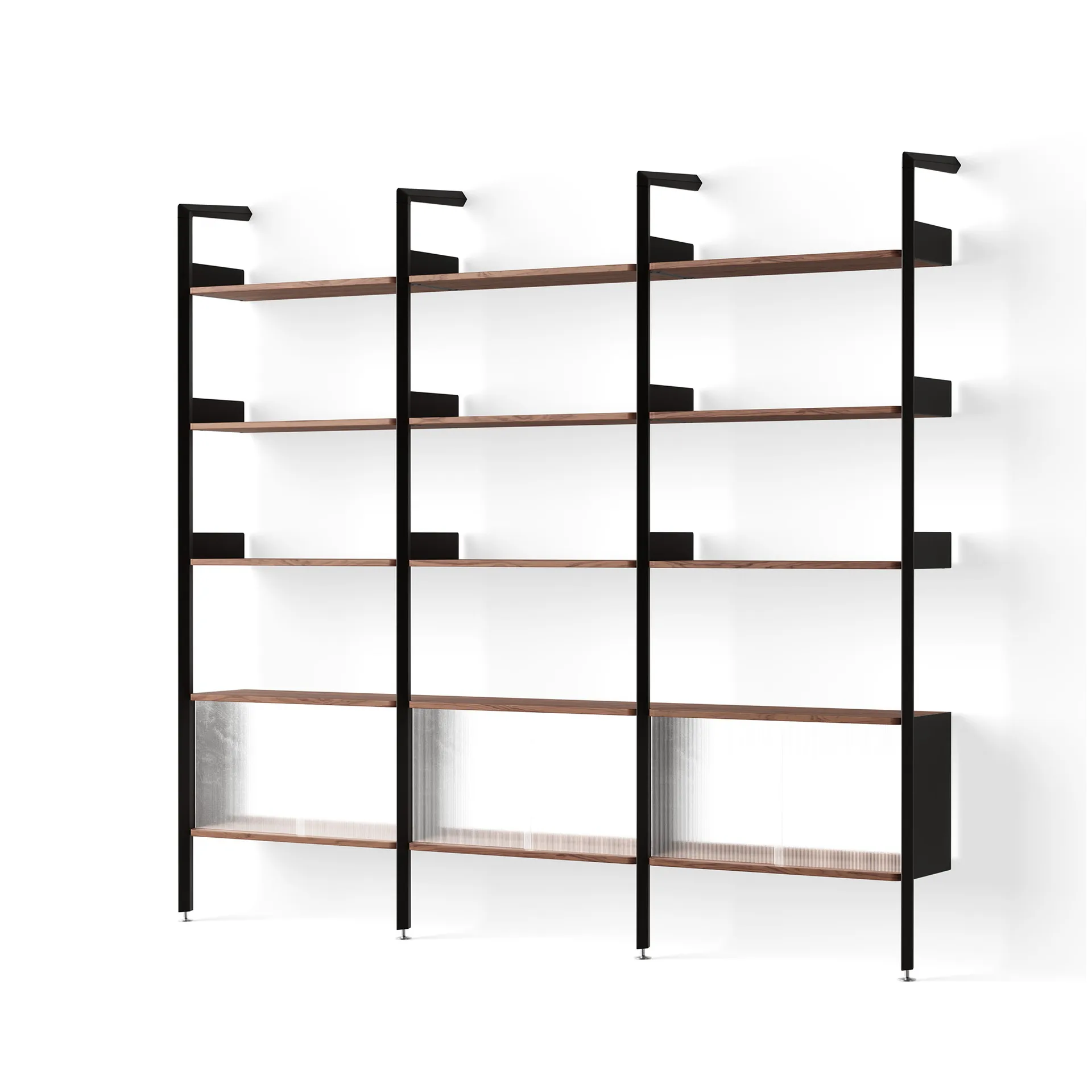 Rombe hylla konfiguration K antracit-lackad valnöt,  &Tradition