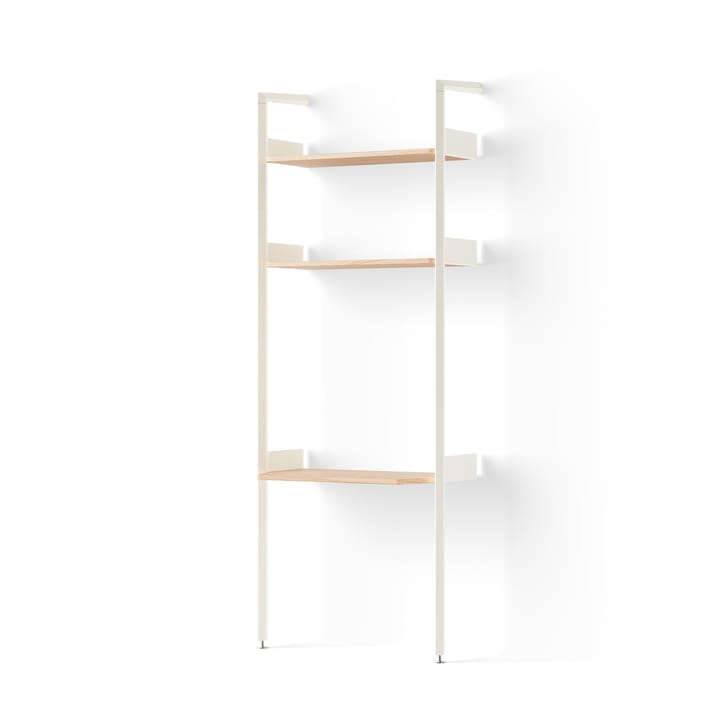 Rombe IF2 hylla med skrivbord alabaster-lackad ek - undefined - &Tradition
