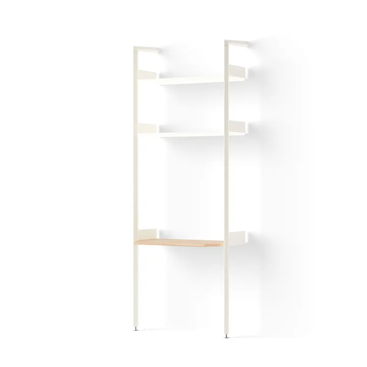 Rombe IF2 hylla med skrivbord alabaster - &Tradition