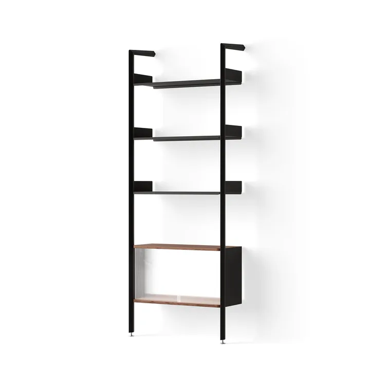 Rombe IF3 hylla med skåp antracit - &Tradition