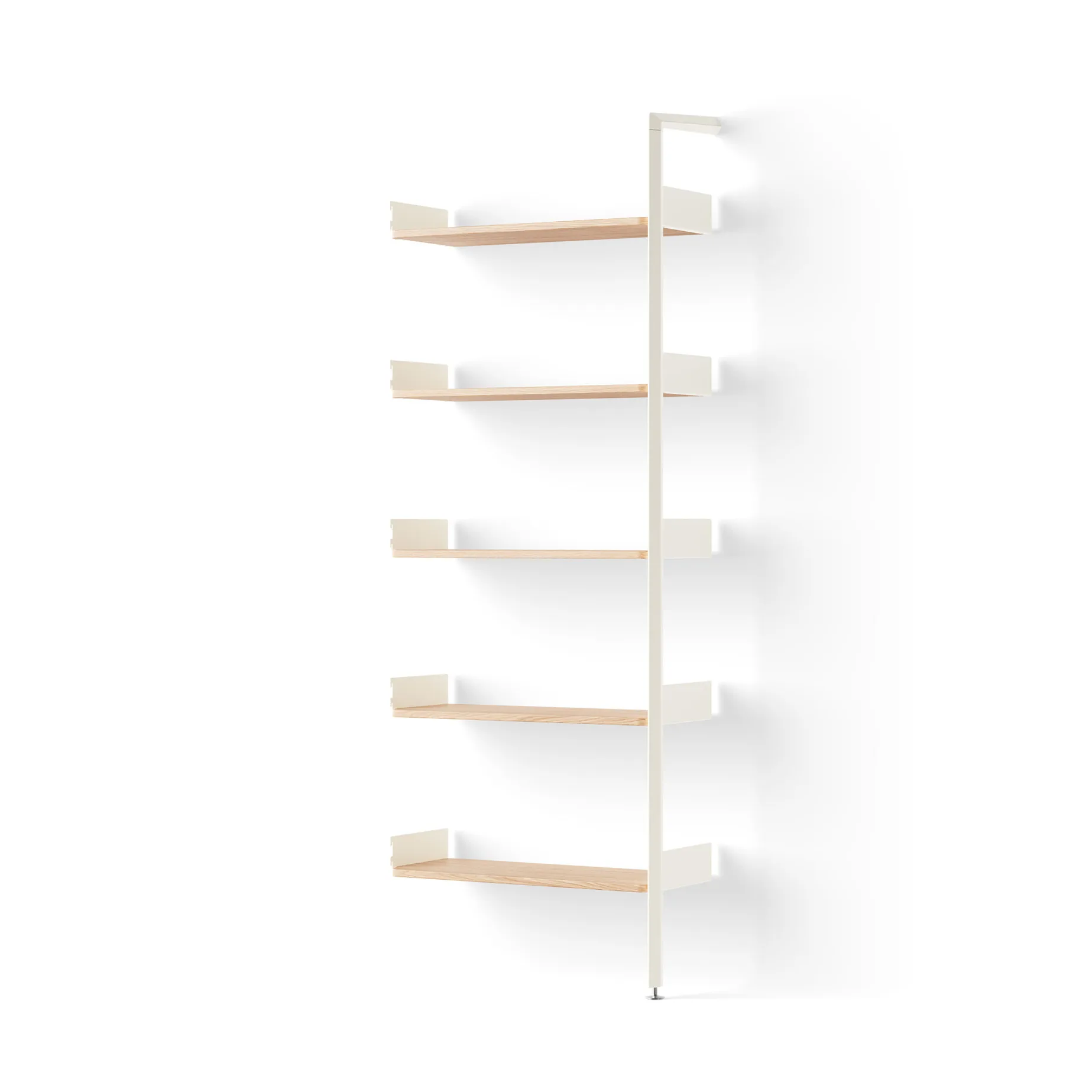 Rombe IF4 add-on hylla alabaster-lackerad ek,  &Tradition