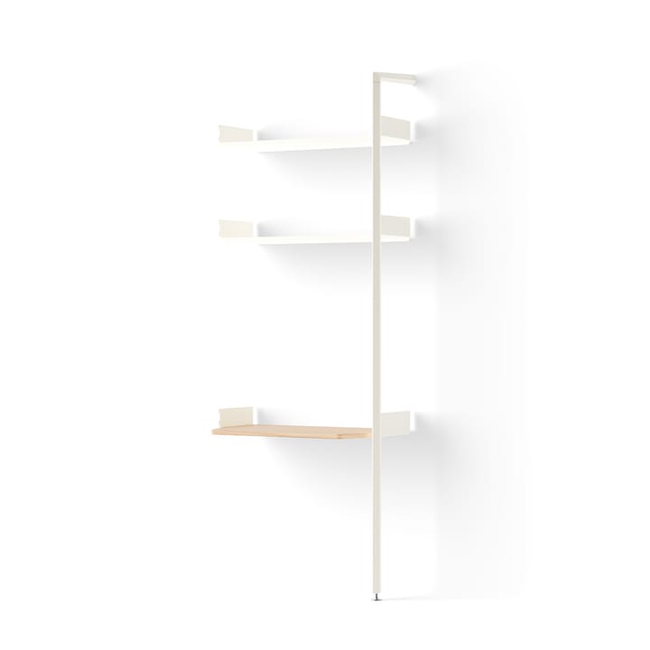 Rombe IF5 add-on hylla med skrivbord alabaster - undefined - &Tradition