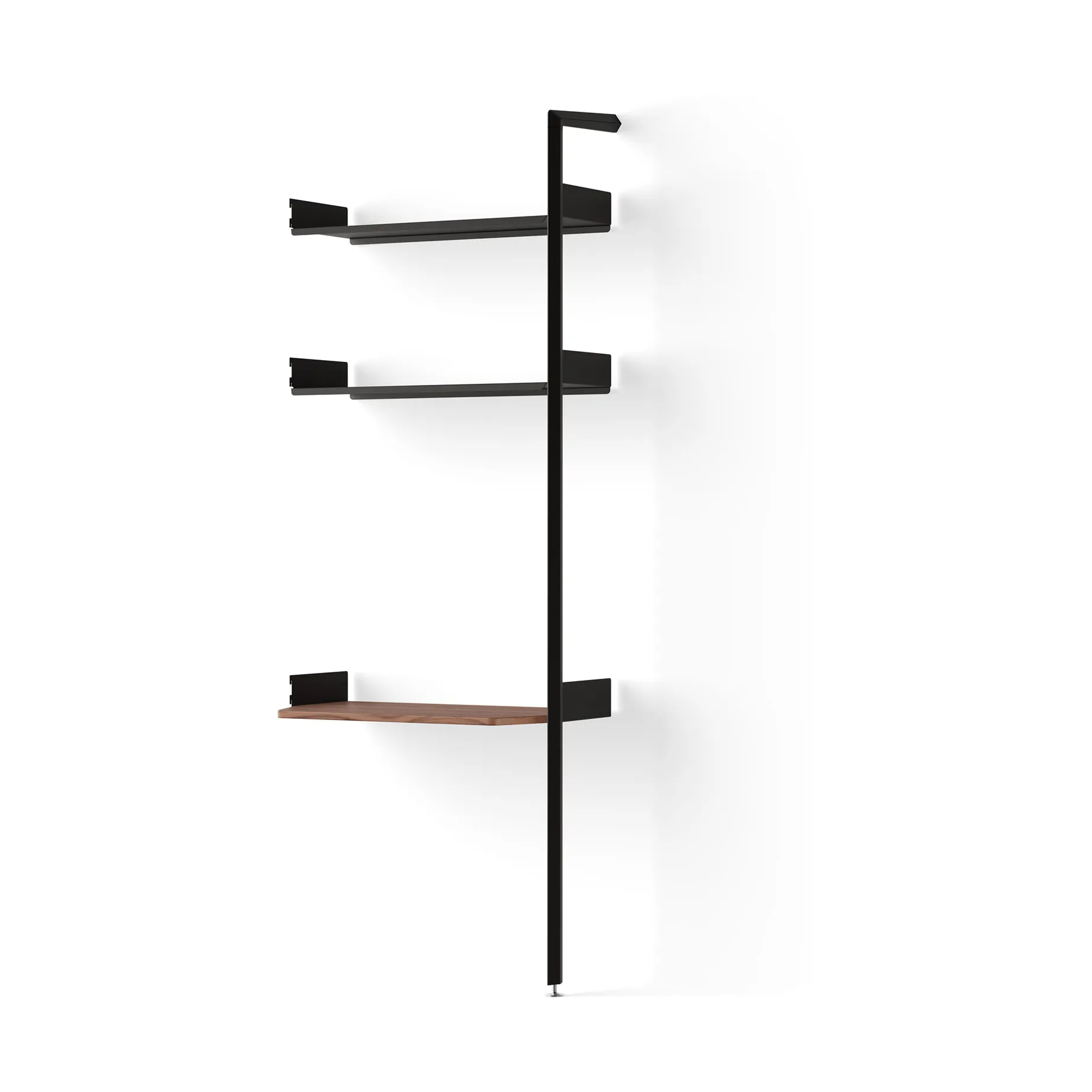 Rombe IF5 add-on hylla med skrivbord antracit &Tradition