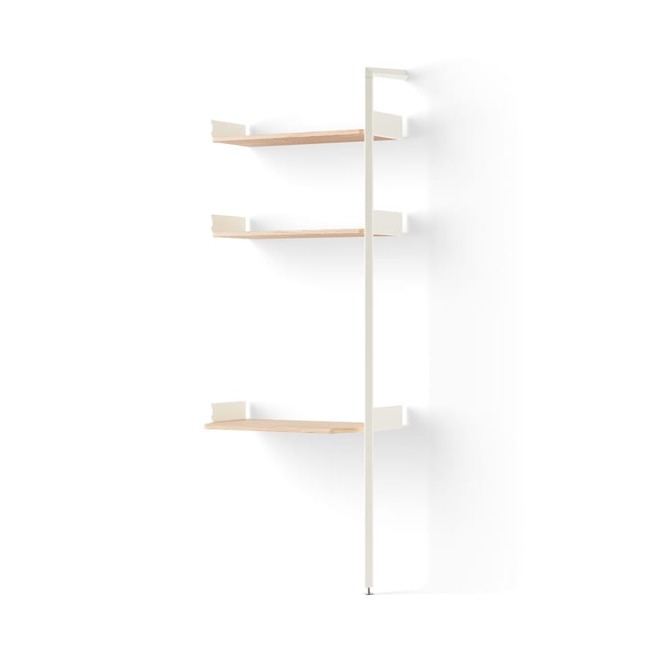 Rombe IF5 add-on hylla+skrivbord alabaster-ek lack - undefined - &Tradition