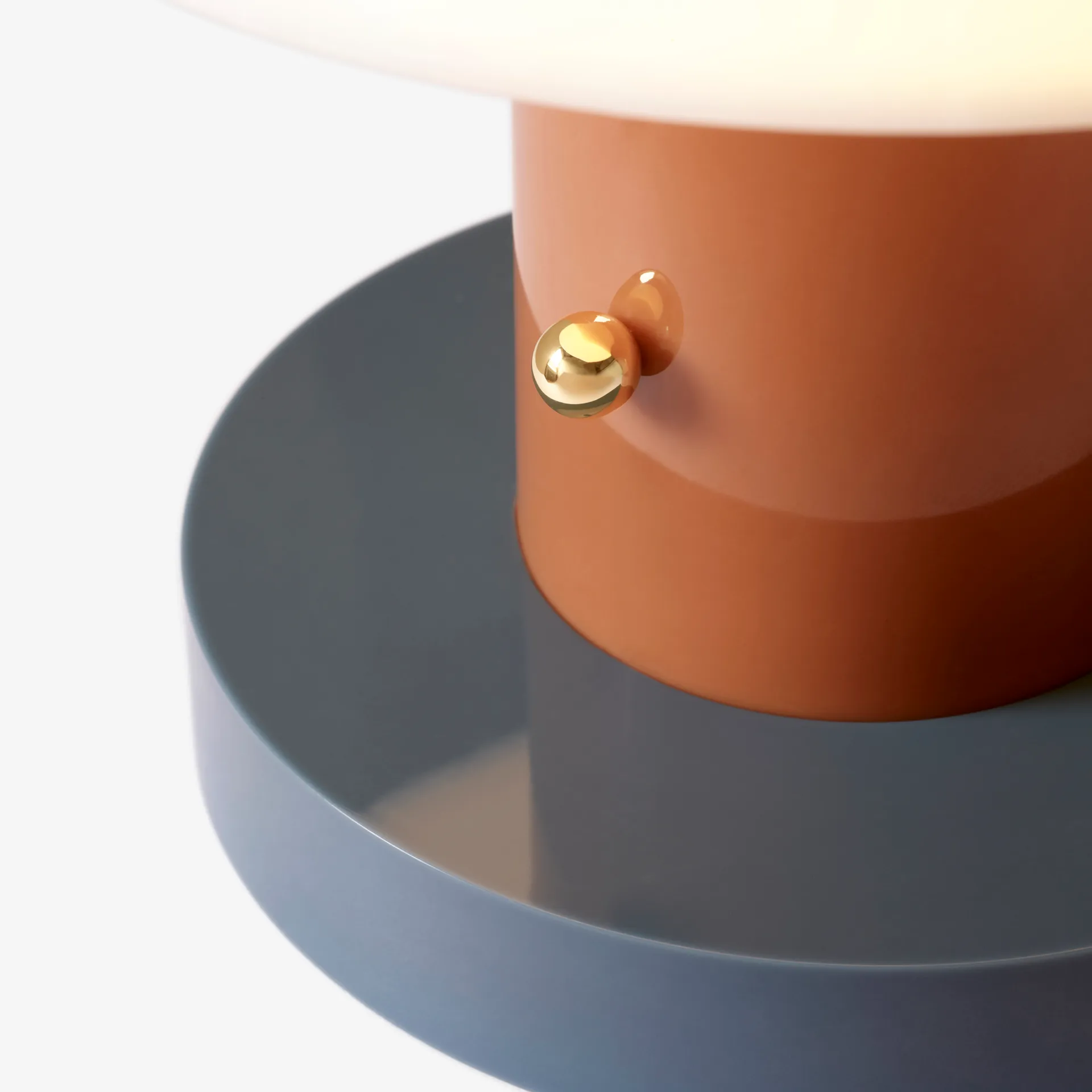 Setago JH27 bordslampa, Rust-thunder &Tradition