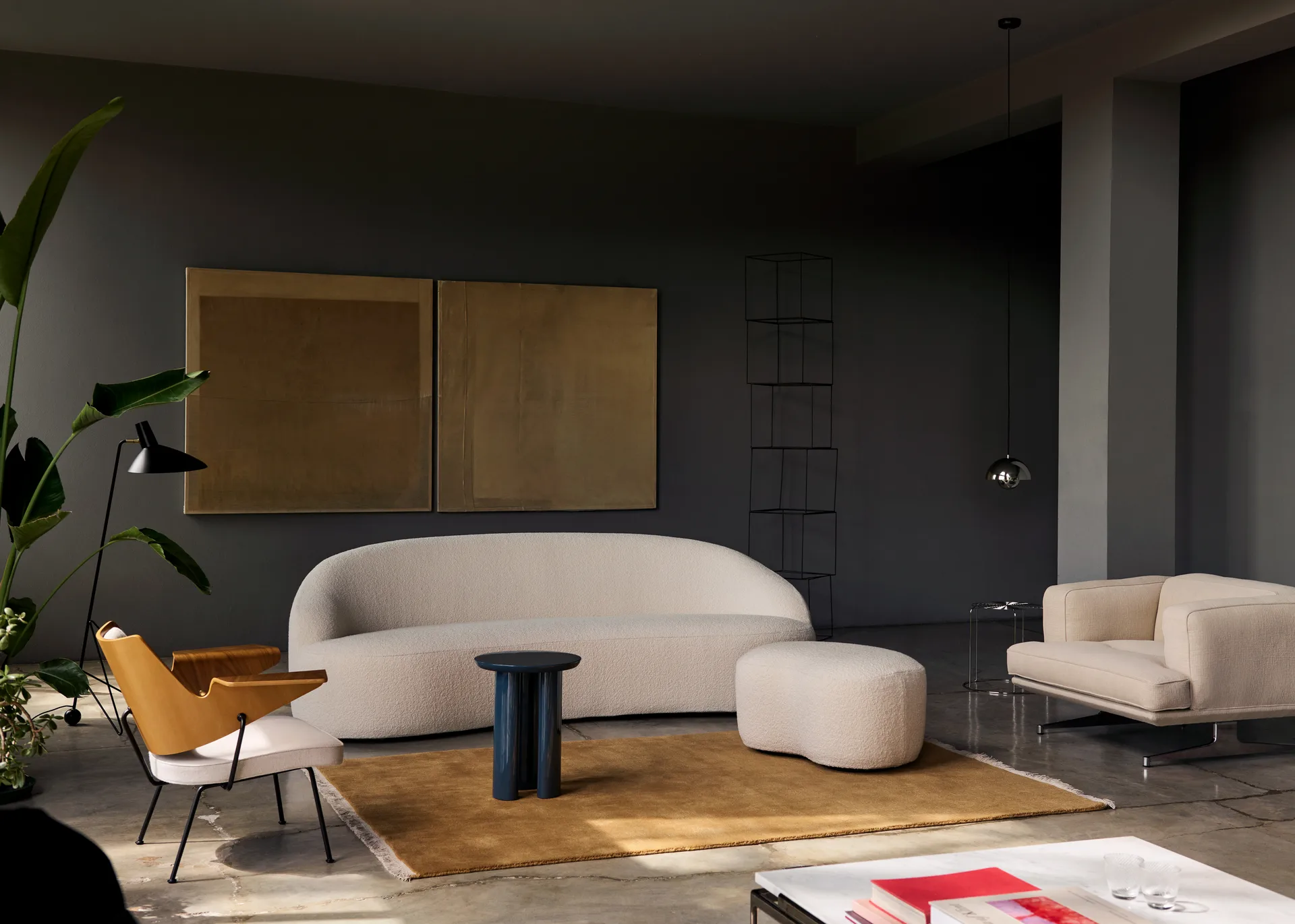 The Moor AP18 matta 170x240 cm, Golden brown &Tradition