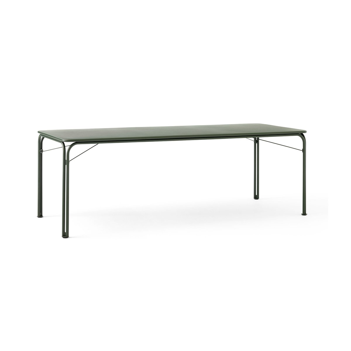 &Tradition Thorvald Outdoor SC99 matbord 220 cm Bronze green