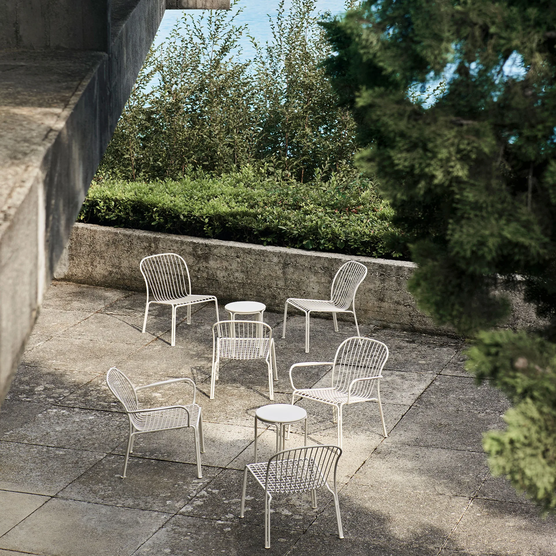 Thorvald SC100 loungestol, Ivory &Tradition