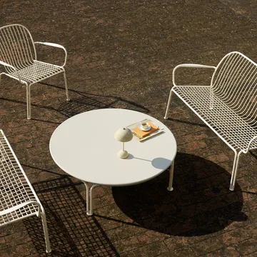 Thorvald SC109 soffbord - Ivory, Ø115 cm - &Tradition