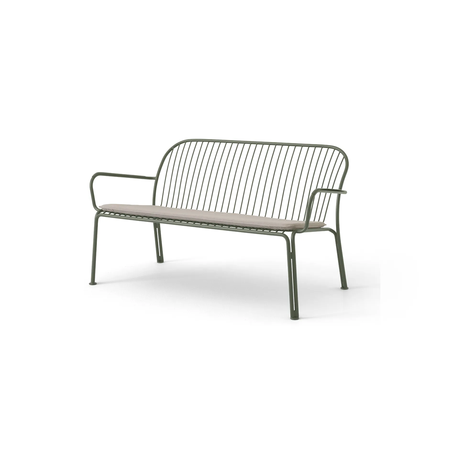 Thorvald SC110 loungesoffa, Bronze green, 143 cm &Tradition