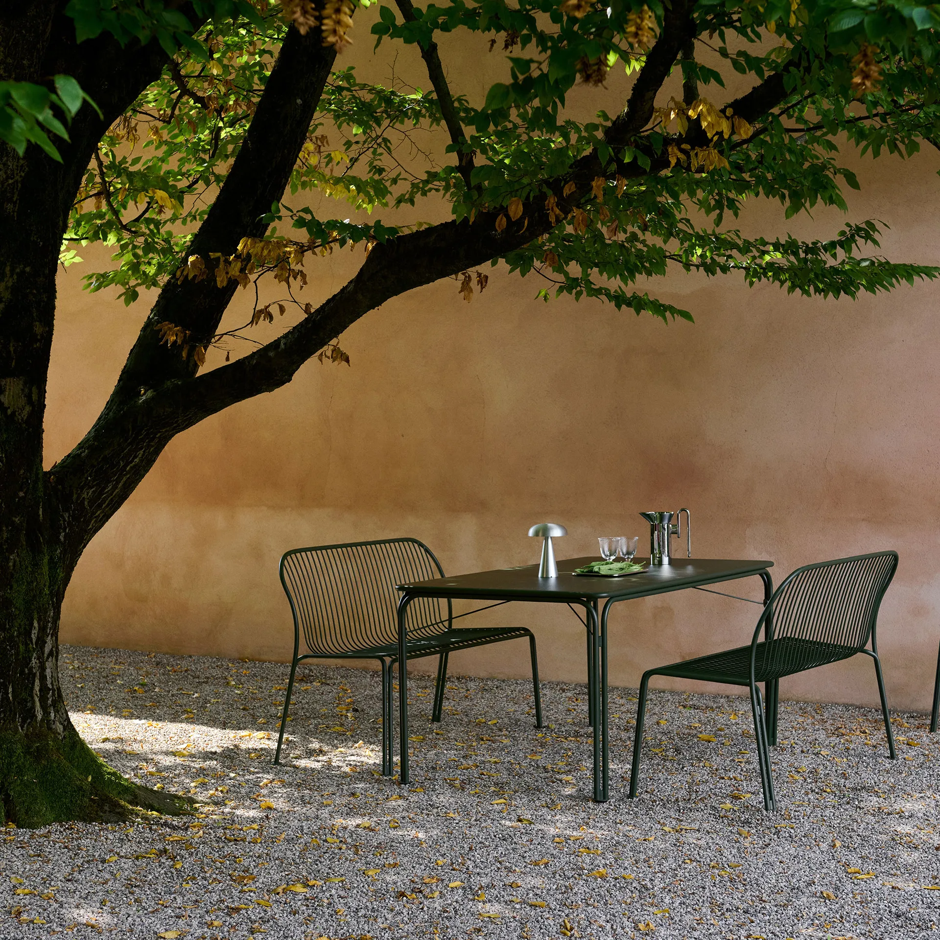 Thorvald SC111 bänk, Bronze green, 129 cm &Tradition