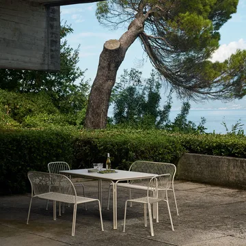 Thorvald SC111 bänk - Ivory, 129 cm - &Tradition