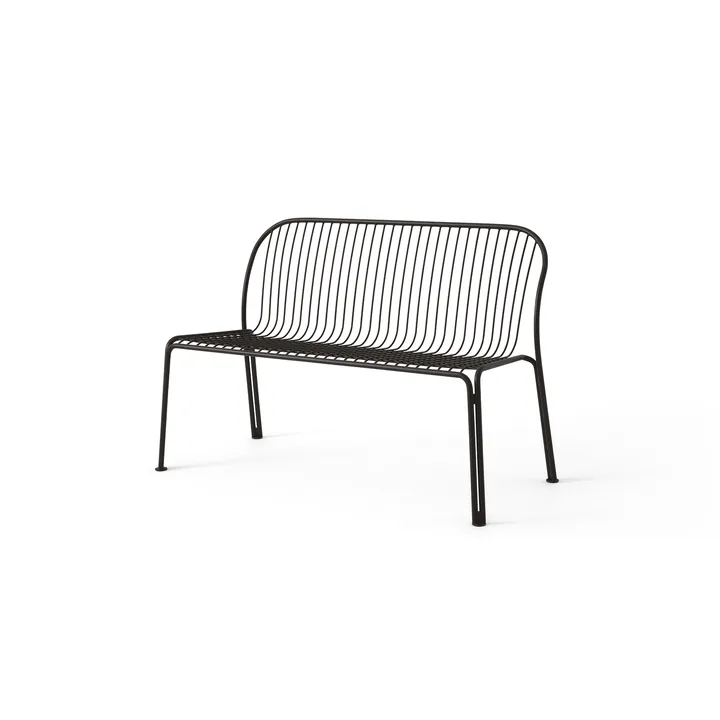 Thorvald SC111 bänk - Warm black, 129 cm - &Tradition
