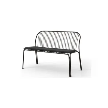 Thorvald SC111 bänk - Warm black, 129 cm - &Tradition