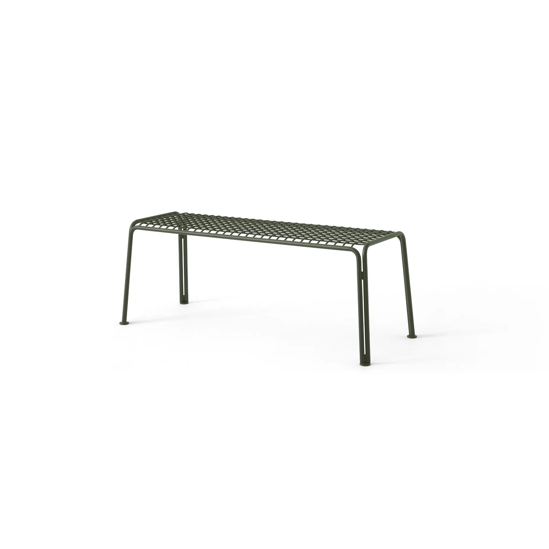 Thorvald SC112 bänk, Bronze green, 125 cm &Tradition