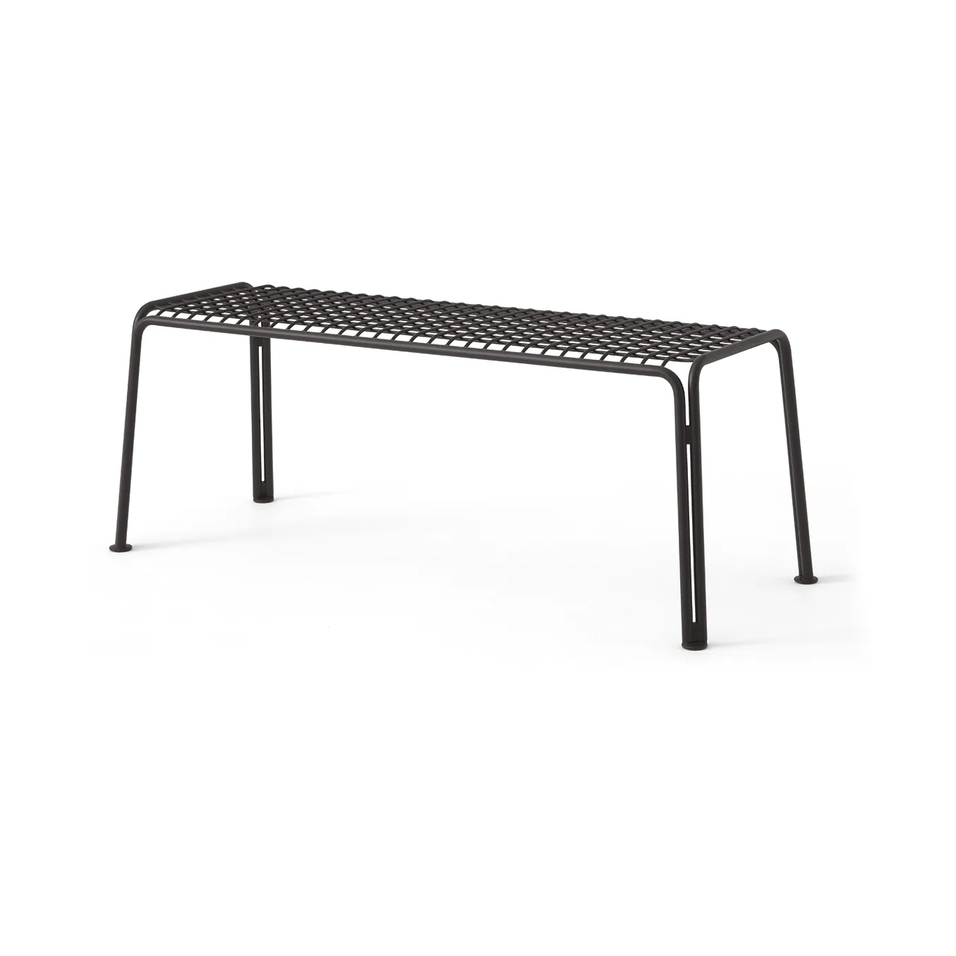 Thorvald SC112 bänk, Warm black, 125 cm &Tradition