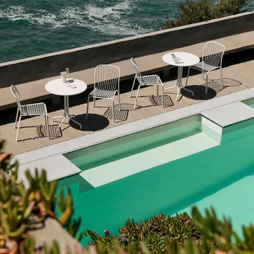 Thorvald SC96 cafébord Ø70 cm - Ivory - &Tradition