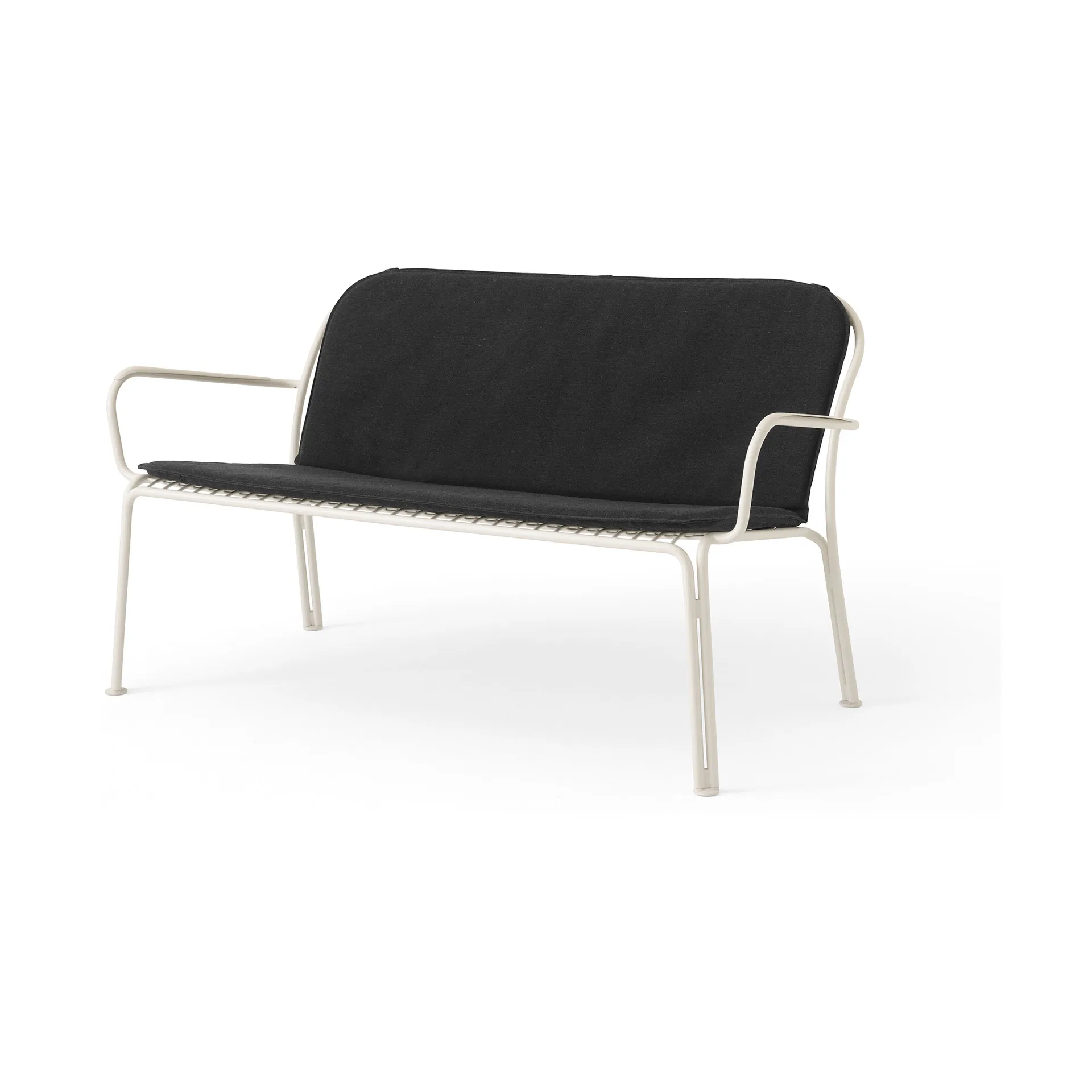 Thorvald sittdyna till bänk SC111, Heritage char, rygg + sits, 122,5 cm &Tradition