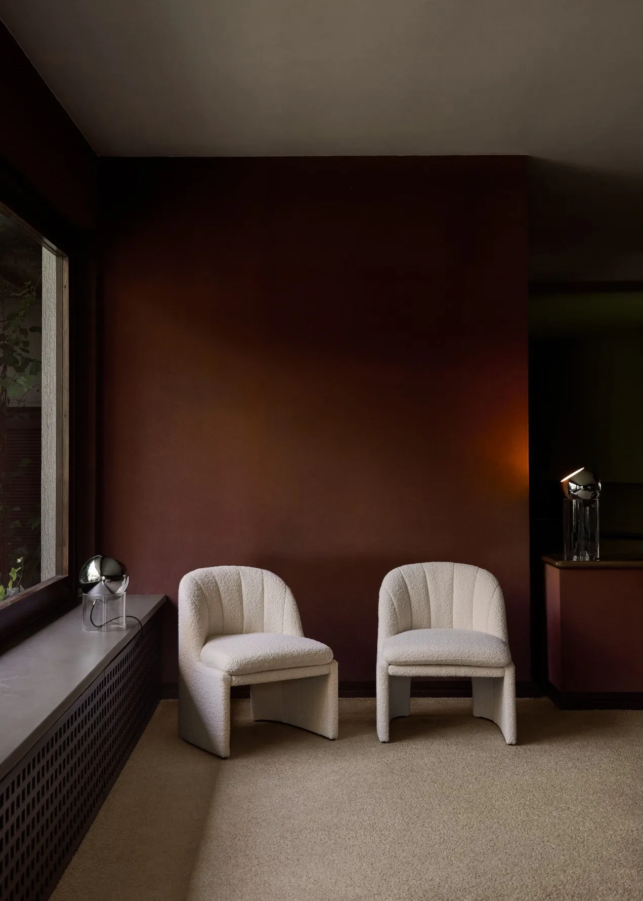 Topan VP13 bordslampa 31,5 cm, Clear-chrome plated &Tradition