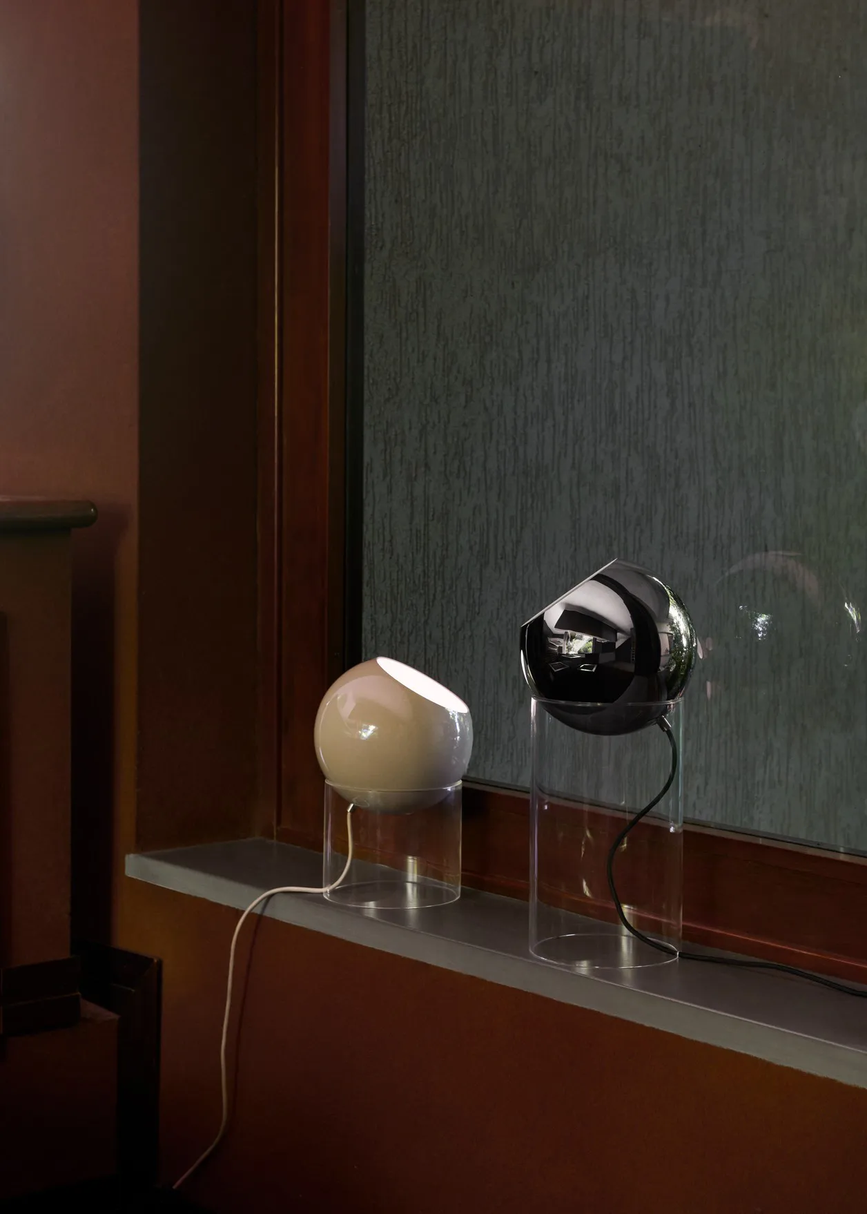 Topan VP13 bordslampa 31,5 cm, Clear-grey beige &Tradition