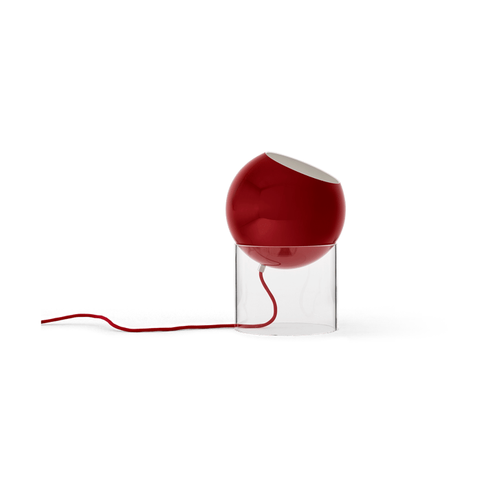 Topan VP13 bordslampa 31,5 cm - Clear-vermilion red - &Tradition