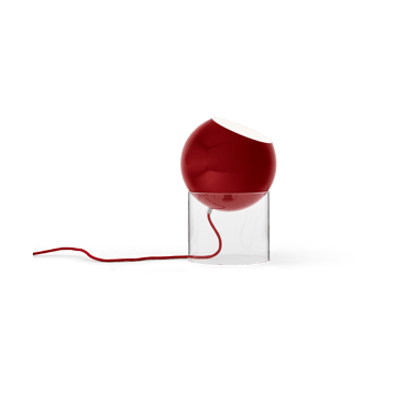 Topan VP13 bordslampa 31,5 cm - Clear-vermilion red - &Tradition