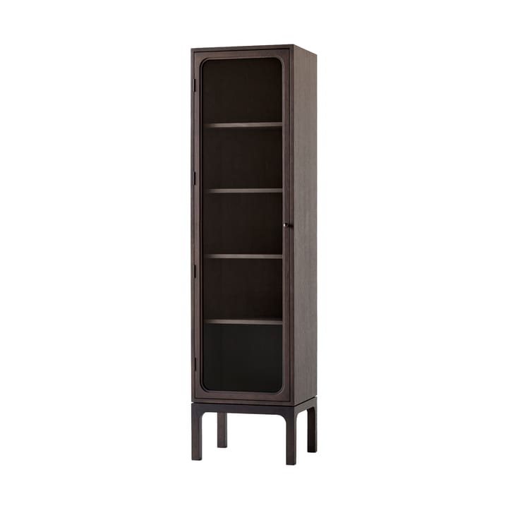 Trace SC87 vitrinskåp 50x192x40 cm, Dark stained oak &Tradition