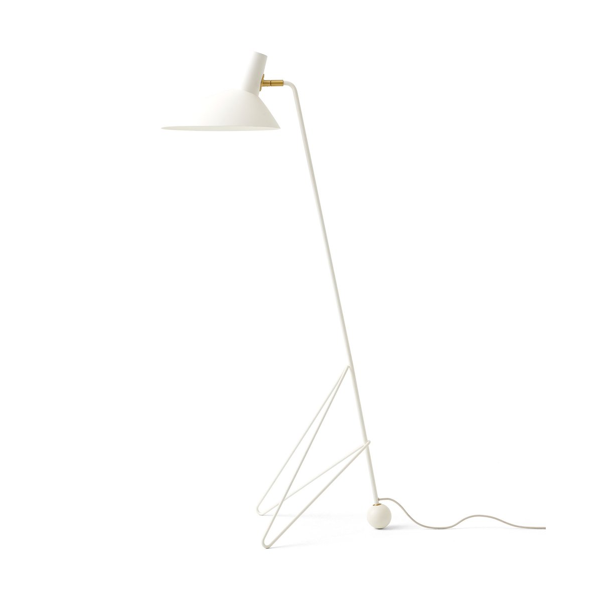 &Tradition Tripod HM8 golvlampa Matt white | Skandinavisk Design | Golvlampor | Vit