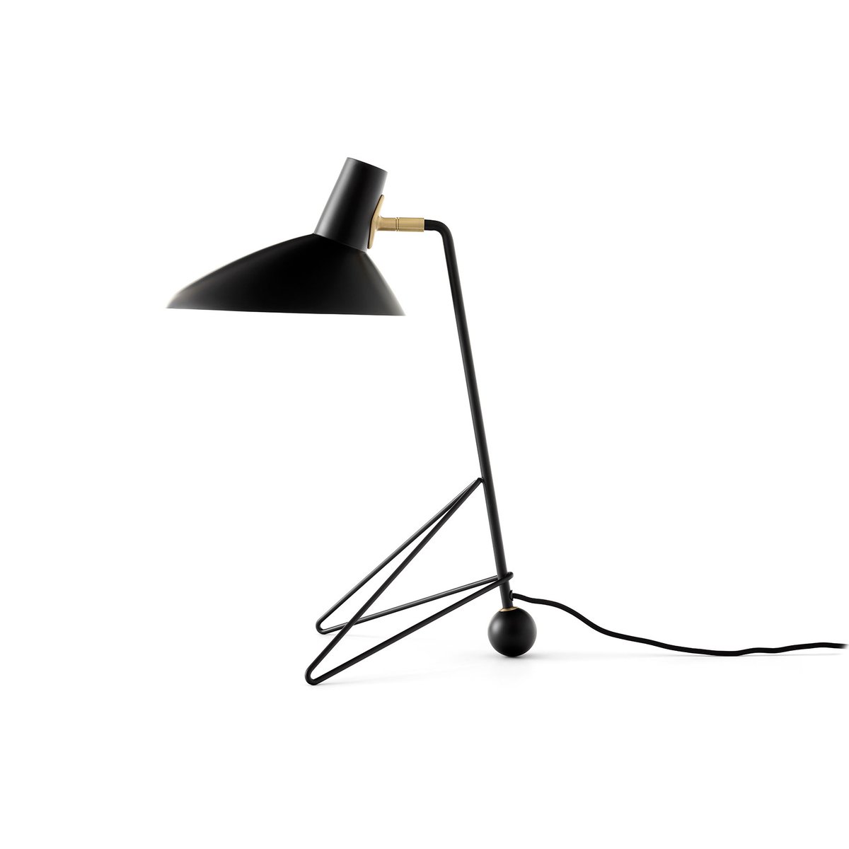 &Tradition Tripod HM9 bordslampa 45 cm Matt black | Skandinavisk Design | Bordslampor | Svart