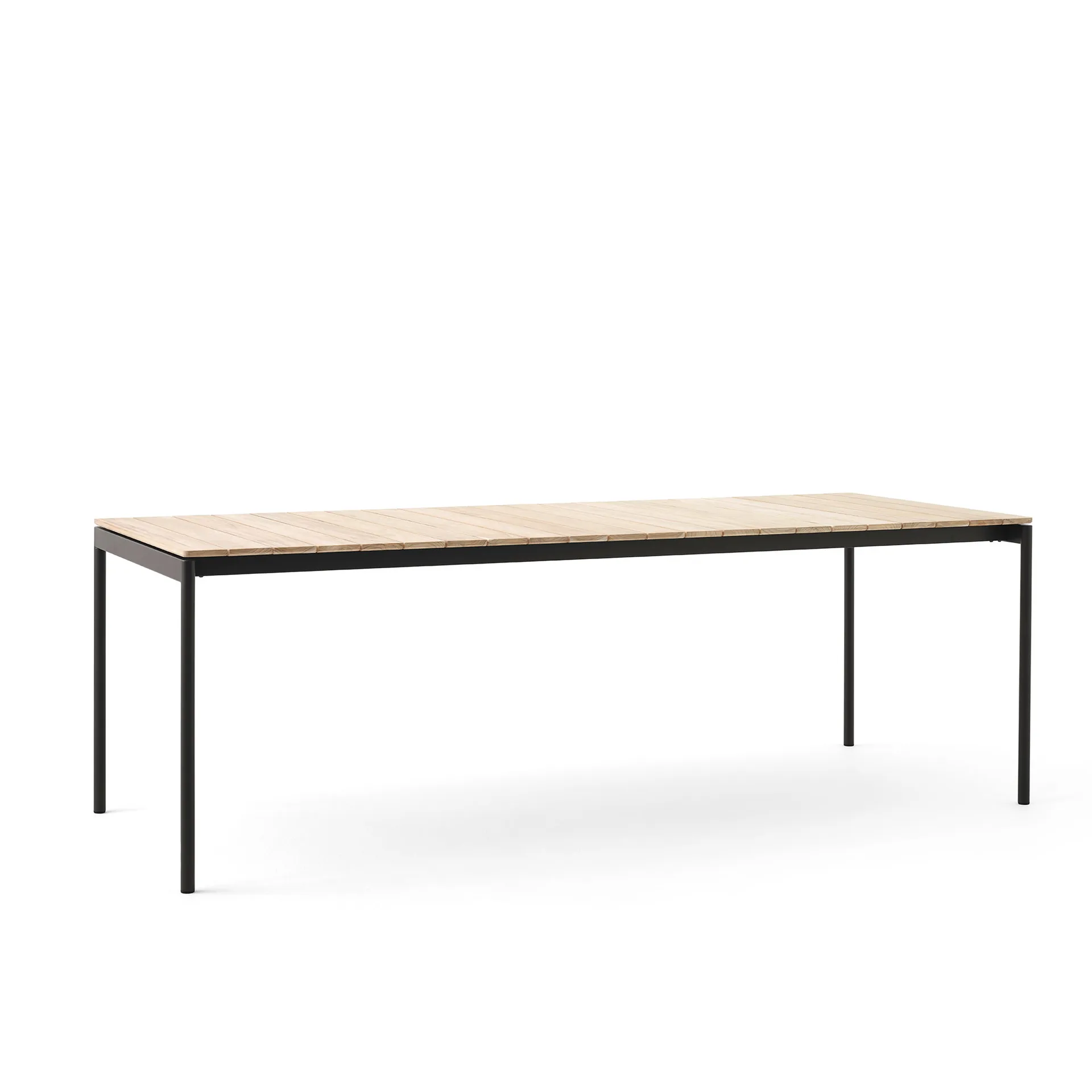 Ville AV26 bord large 220x90 cm, Warm black &Tradition
