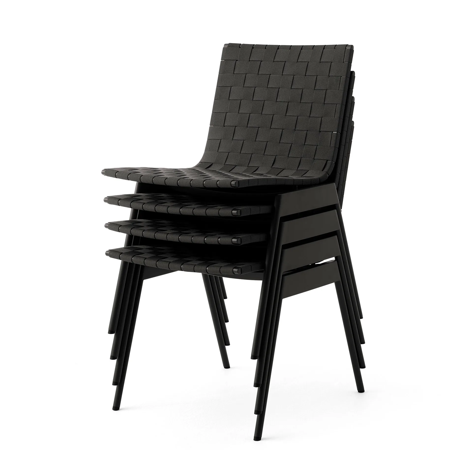Ville Outdoor AV33 stol, Warm black &Tradition
