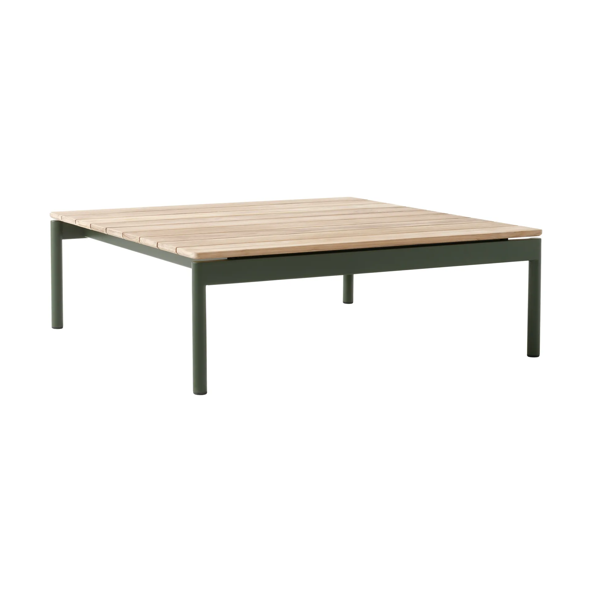 Ville Outdoor AV50 soffbord, Bronze green-teak &Tradition