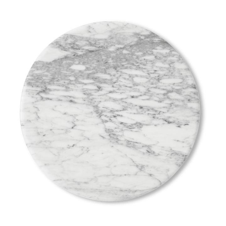 Wire Stool VP11 toppskiva Ø38 cm - Marble Bianco Carrara - &Tradition