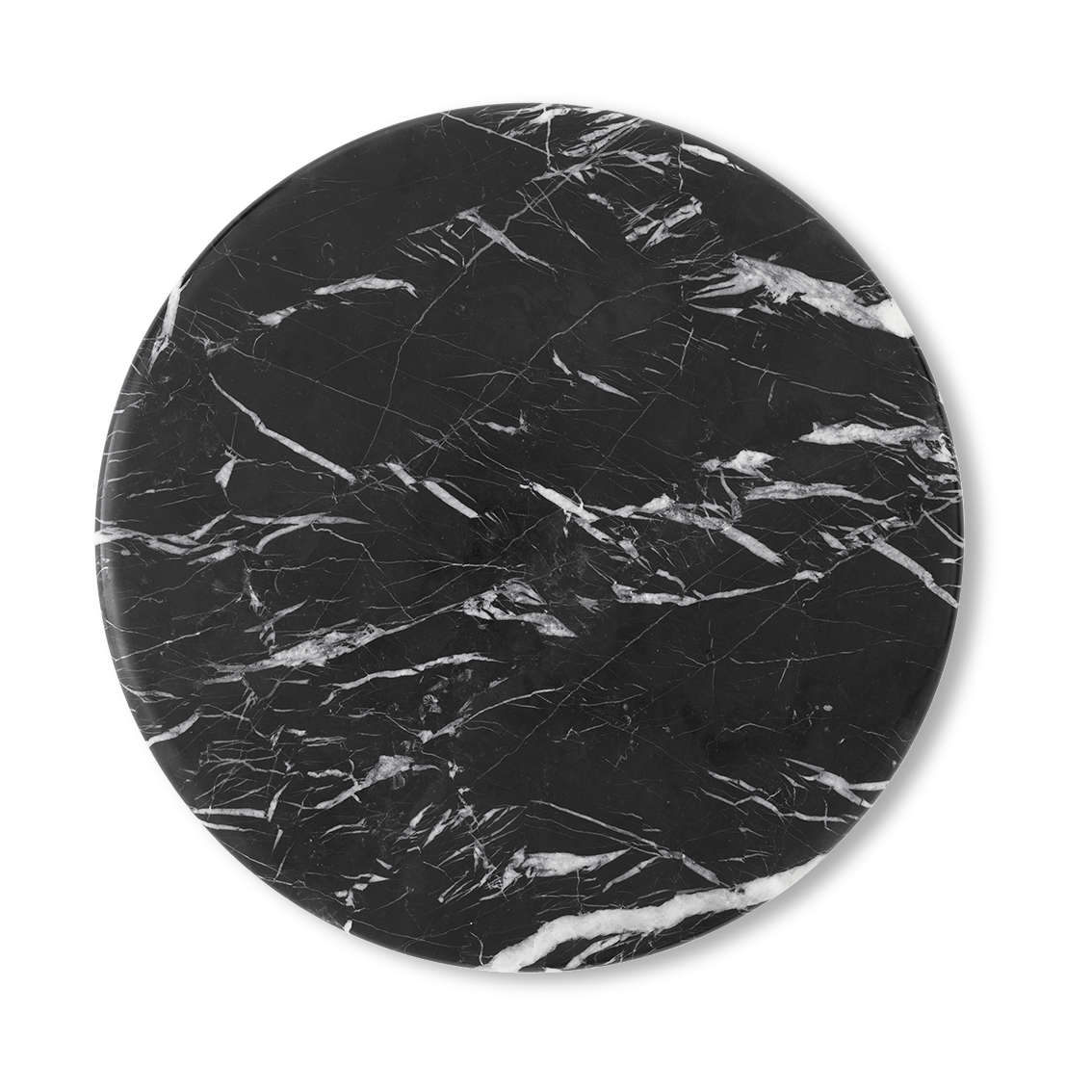 &Tradition Wire Stool VP11 toppskiva 38 cm Marmor Nero Marquina