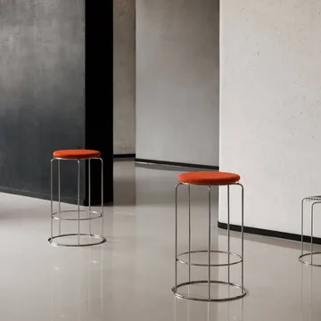 Wire VP15 barpall - Rostfritt stål, 65 cm - &Tradition