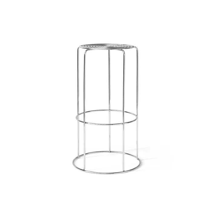 Wire VP16 barpall - Rostfritt stål, 75 cm - &Tradition
