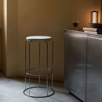 Wire VP16 barpall - Rostfritt stål, 75 cm - &Tradition