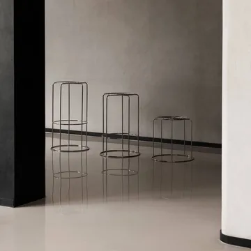 Wire VP16 barpall - Rostfritt stål, 75 cm - &Tradition