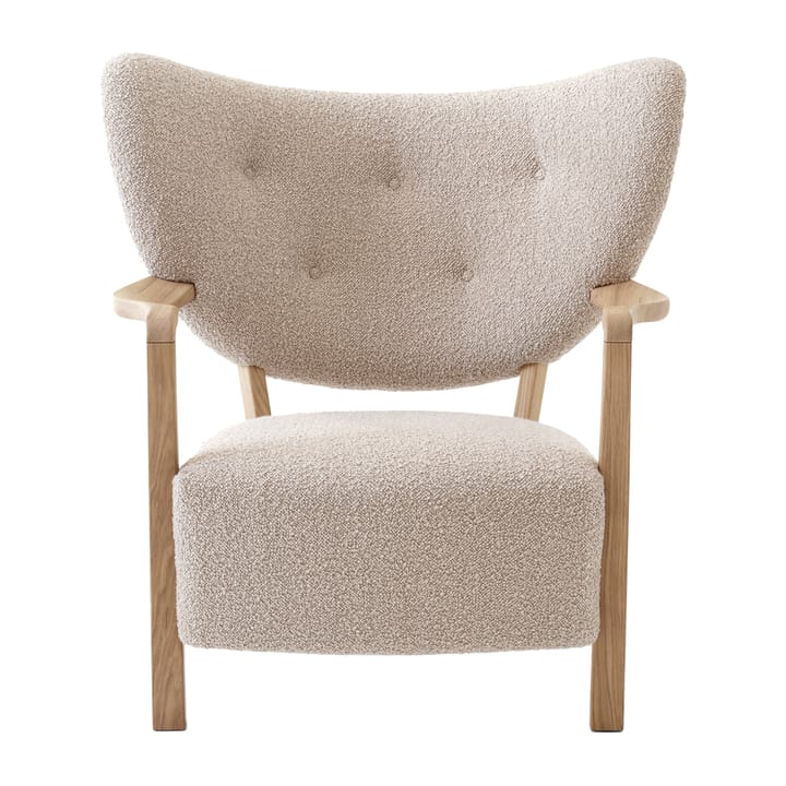Wulff Lounge Chair ATD2 fåtölj, Oljad ek-Karakorum &Tradition