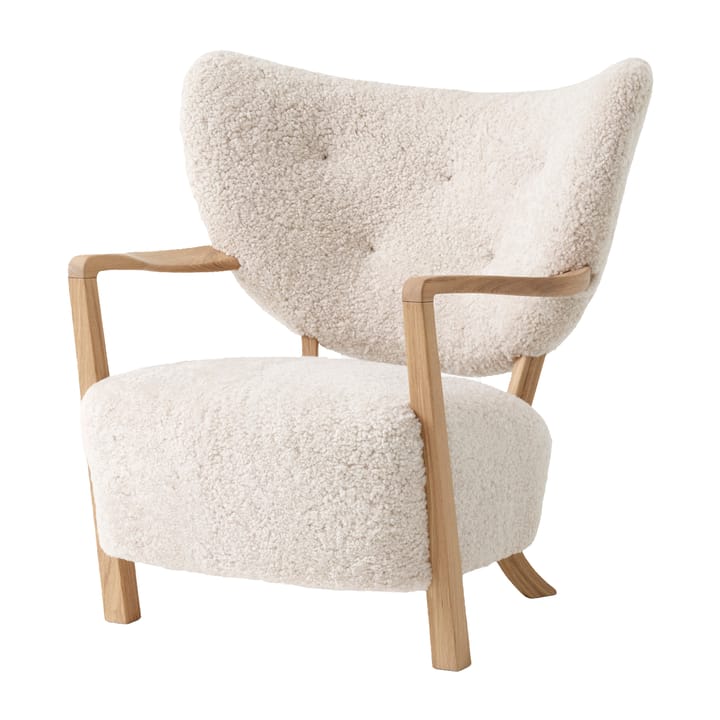 Wulff Lounge Chair ATD2 fåtölj - Oljad ek-Moonlight - &Tradition