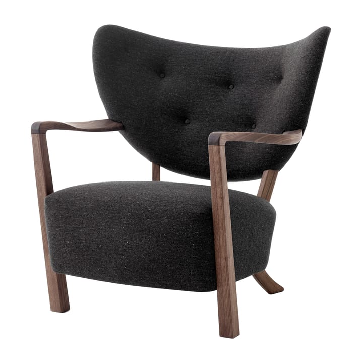 Wulff Lounge Chair ATD2 fåtölj - Oljad valnöt-Hallingdal - &Tradition