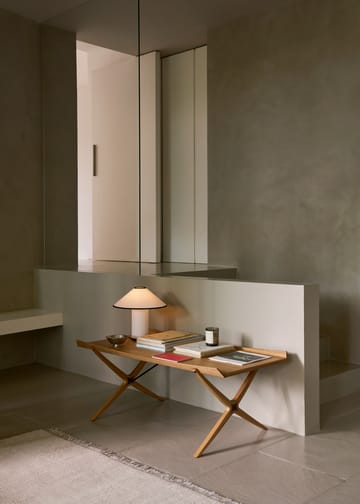 X HM13 soffbord 61x120 cm - Lacquered oak-walnut inserts - &Tradition